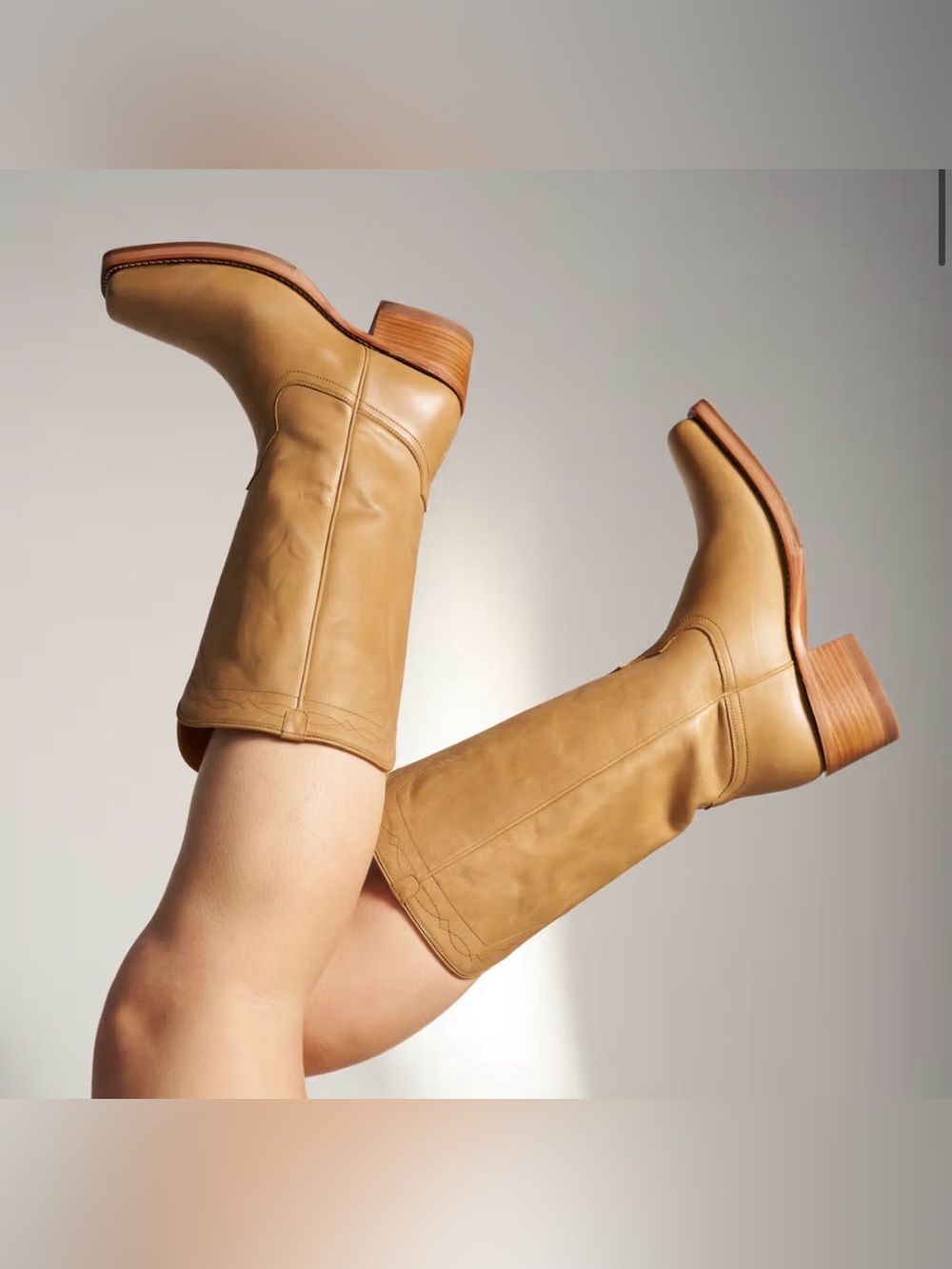 Tecovas Charlie wide calf boot